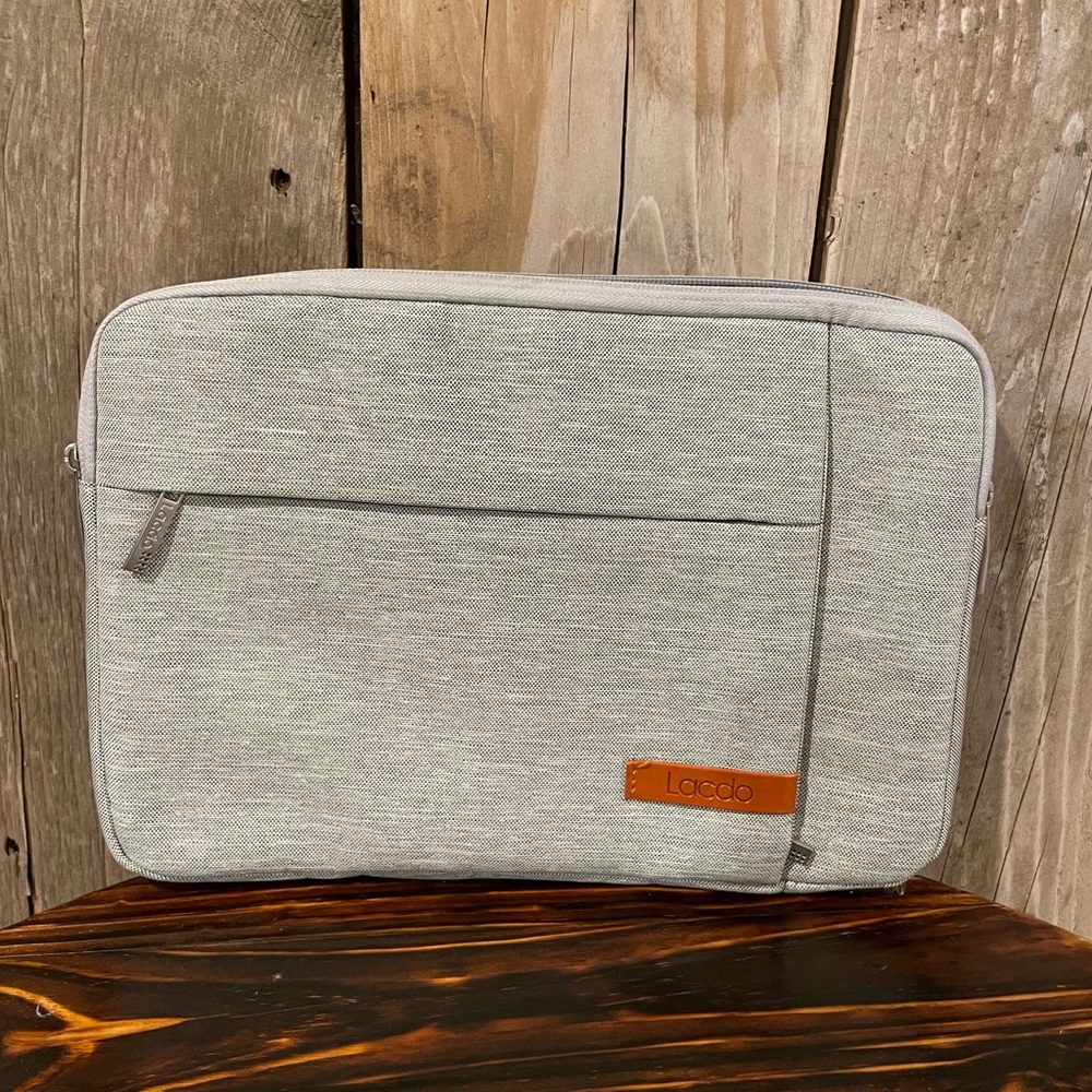 Gray Laptop Bag